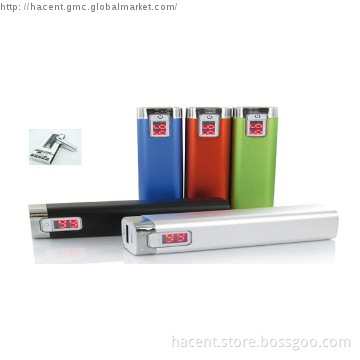 2600mAh Power Bank with power display screen